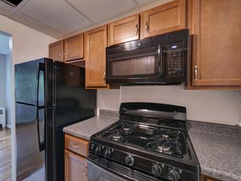 Black appliances*